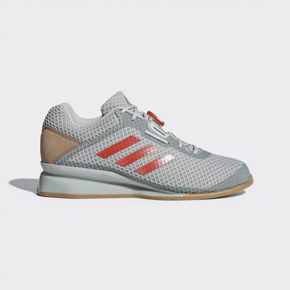 Adidas Leistung 16 II Boa Zapatillas Halterofilia Grises Para Hombre (MX-44049)